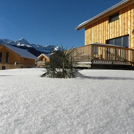 Wooden Chalet In With Sauna
